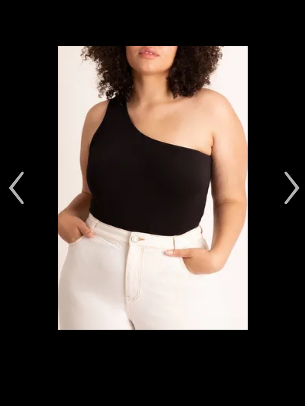 Eloquii One Shoulder Bodysuit